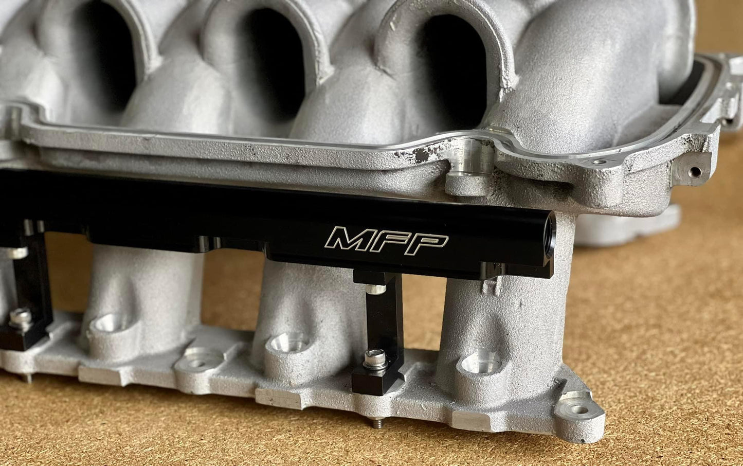 Billet Boss 260 290 302 315 fuel rails to suit Stock Manifold