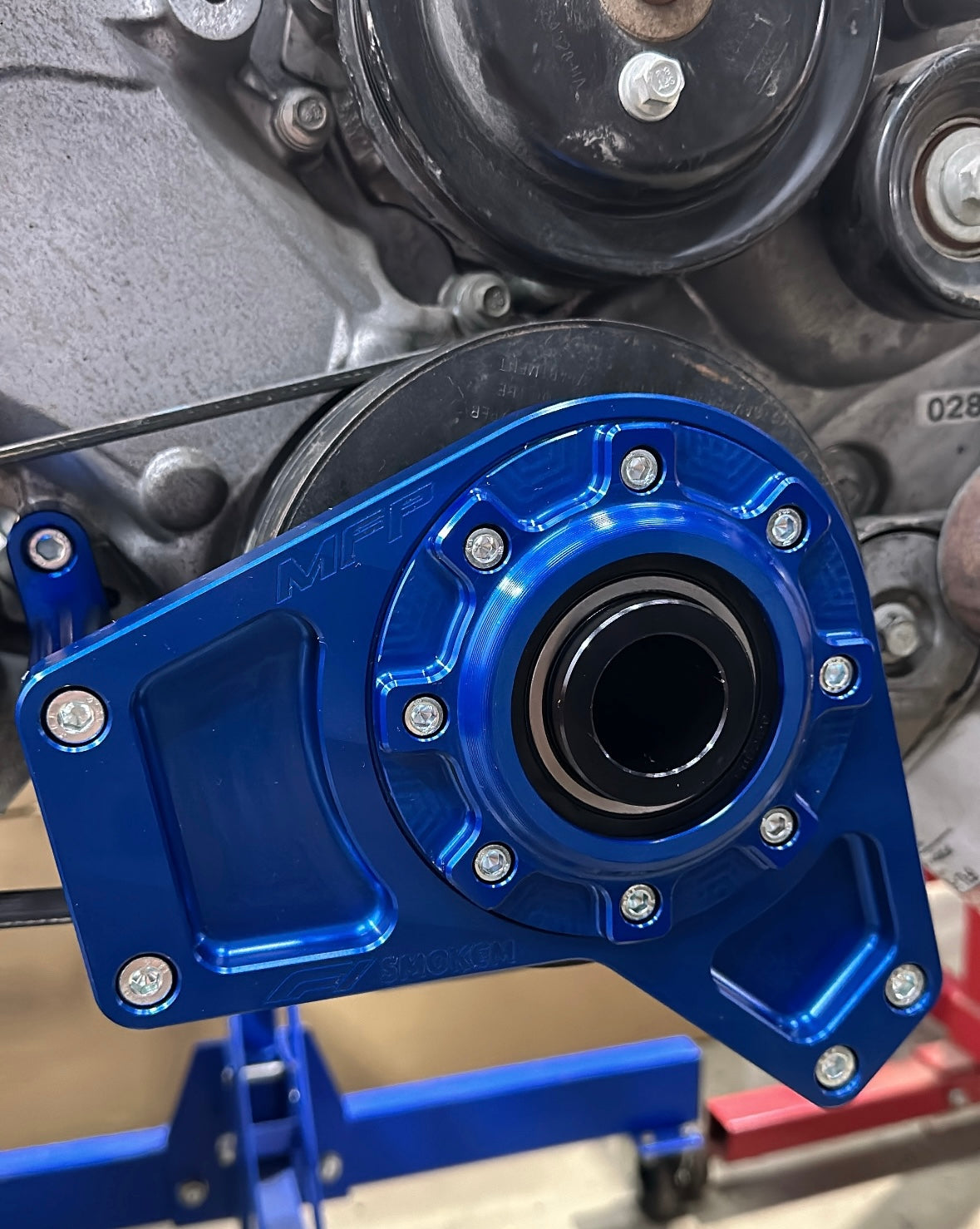 F 150 6 & 10 rib crank support