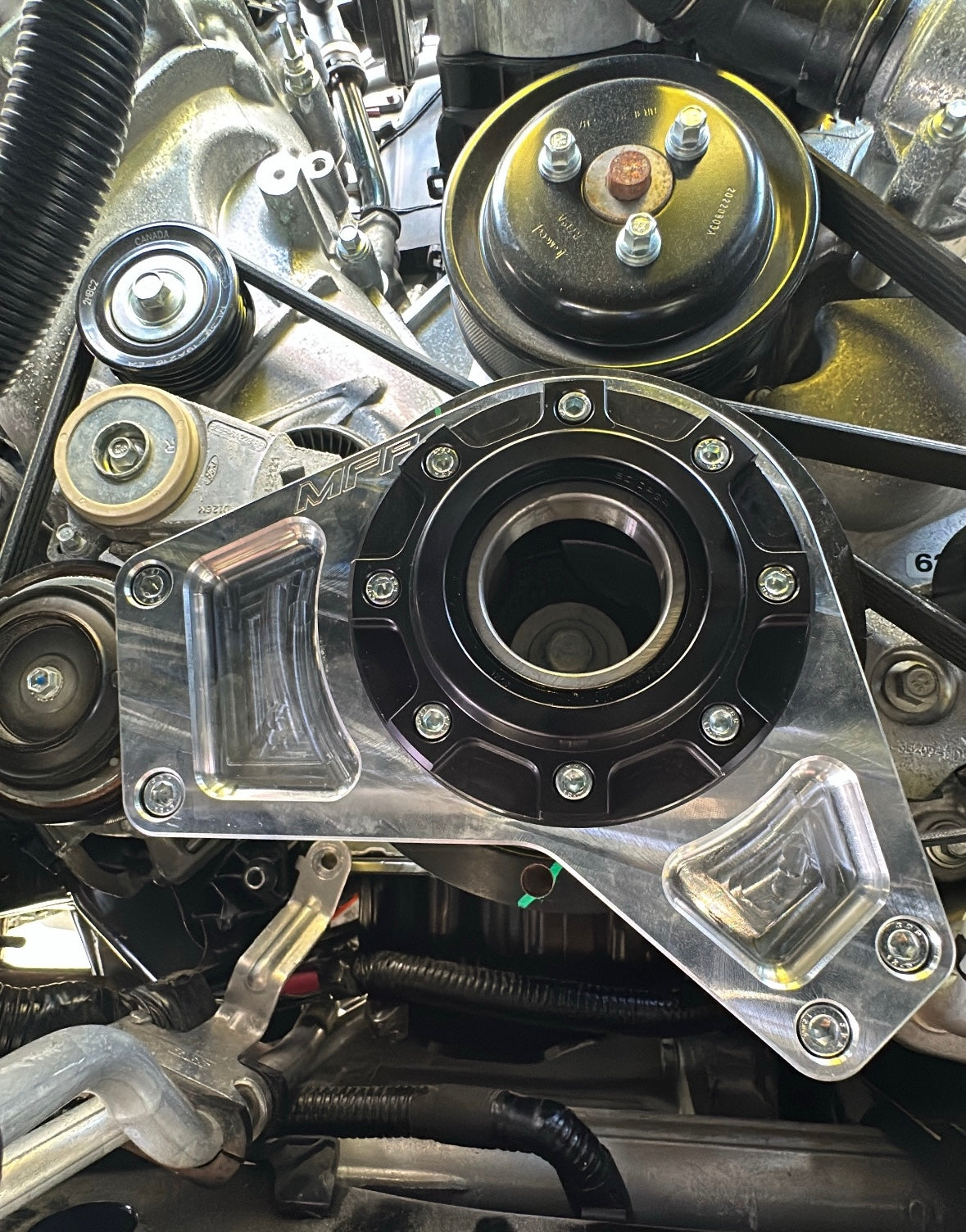 F 150 6 & 10 rib crank support