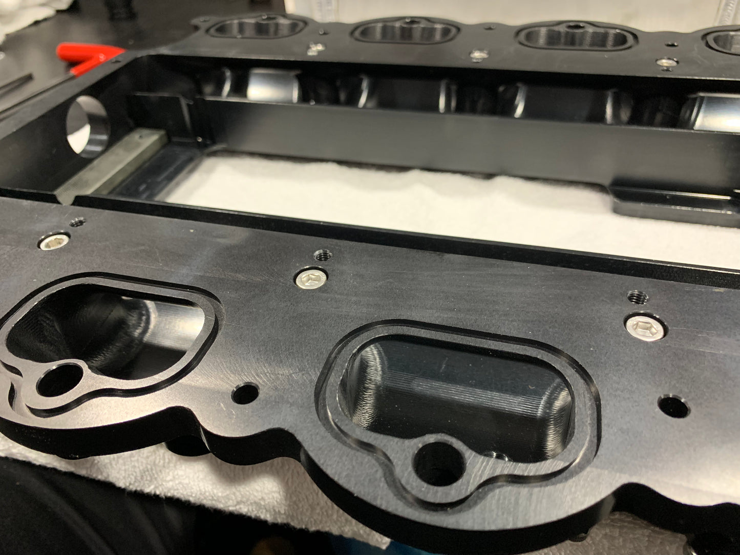 Billet Ford Coyote top mount Supercharger Manifold 2011-2022