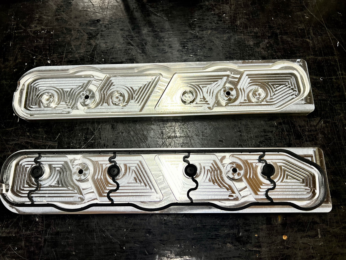 Billet 4.6 and 5.4 4V Powered by MFP Billet coil covers