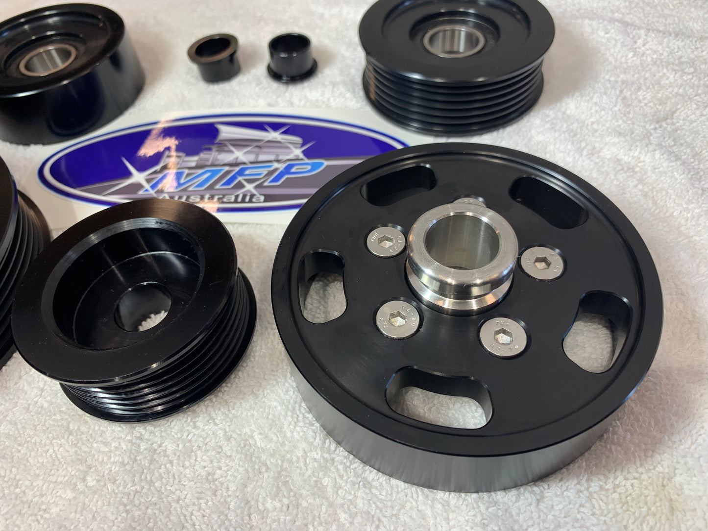 Barra Billet Pulleys