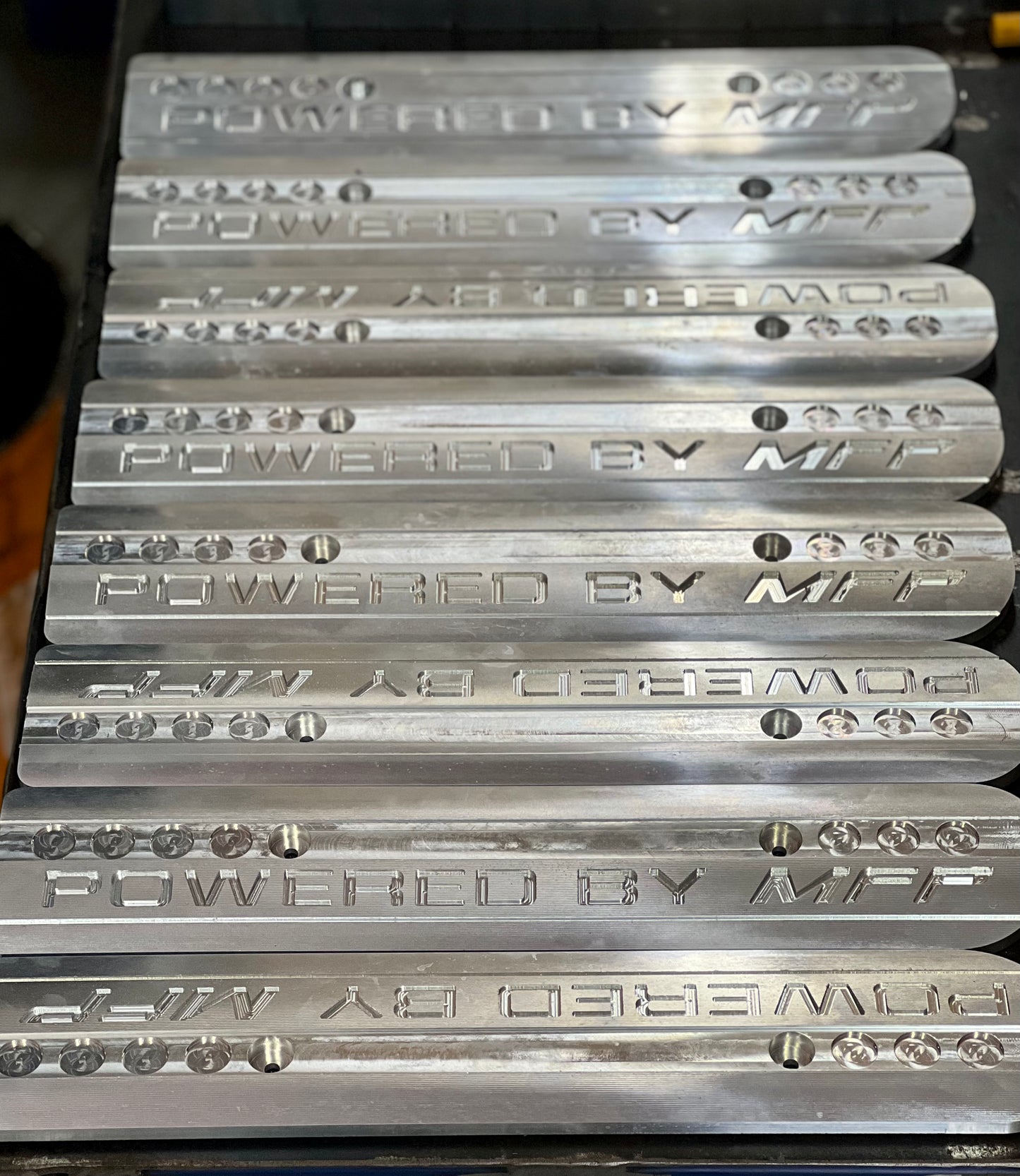 Billet 4.6 and 5.4 4V Powered by MFP Billet coil covers