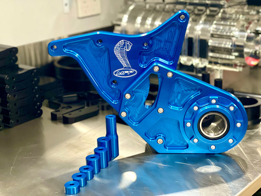 07-14 GT500 Crank Support in Blue Limited Edition