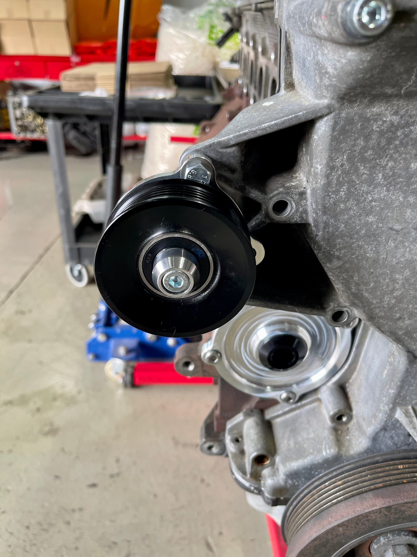 Barra Power Steer/Tensioner Delete kit