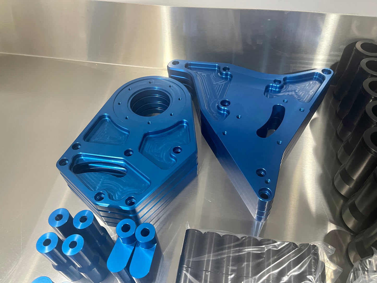 07-14 GT500 Crank Support in Blue Limited Edition